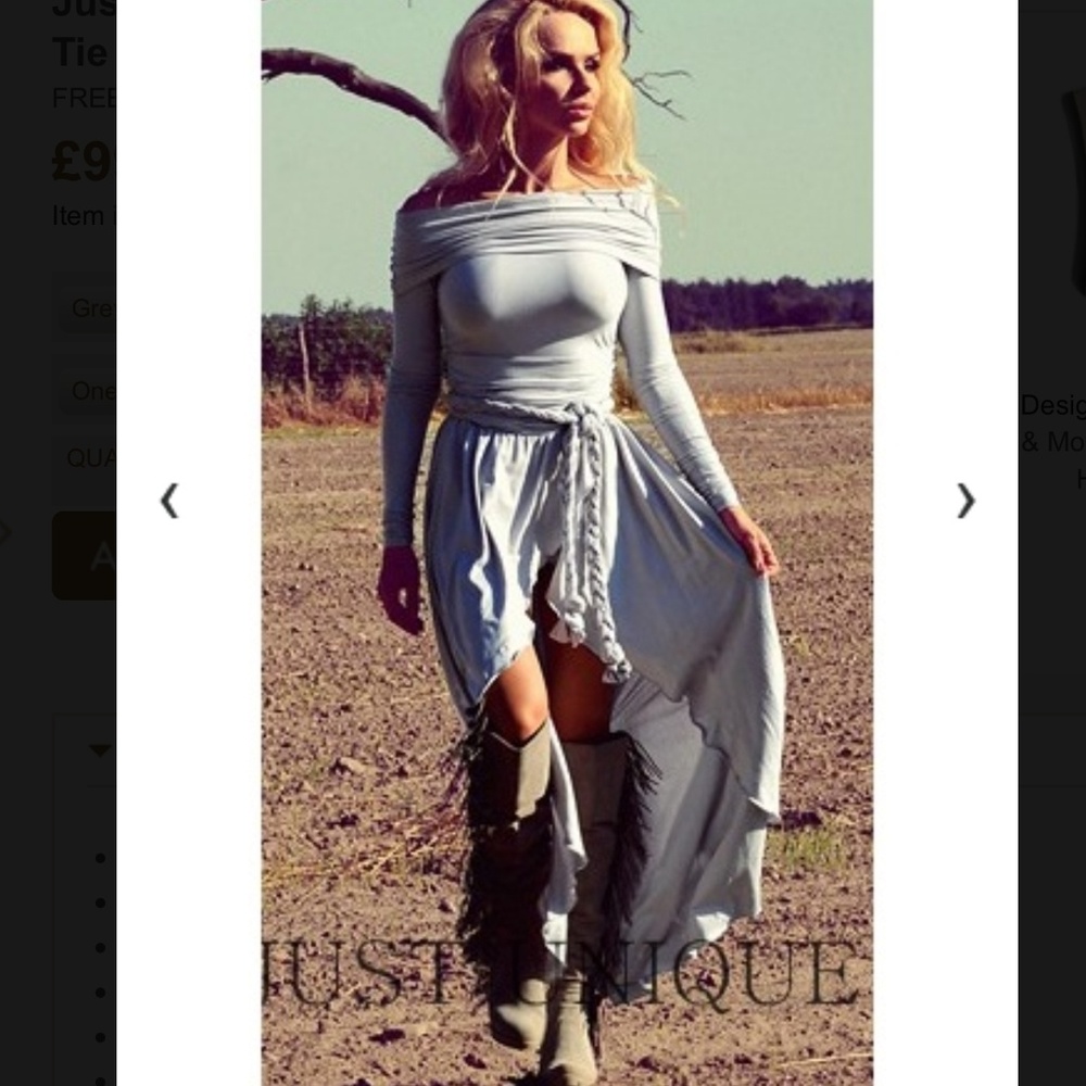 Just Unique baby blue dress size usa 2 to 4